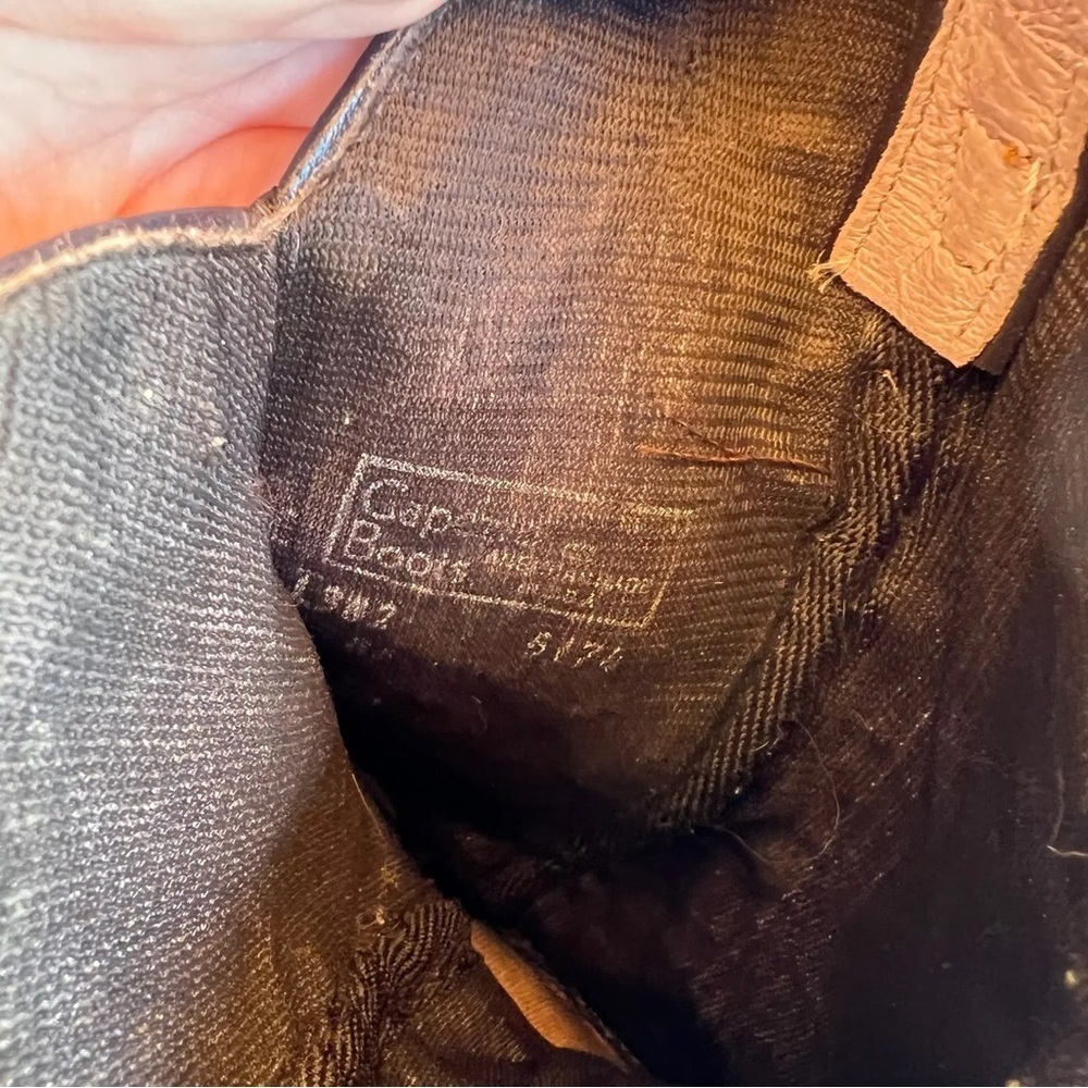 CAPEZIO SLOUCHY WESTERN BOOTS - Picture 4 of 4